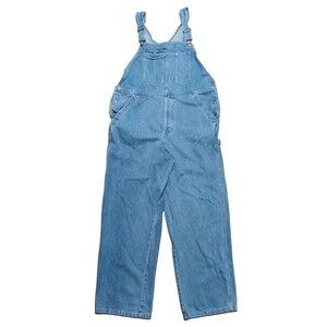 Vintage Old Navy Denim Bib Overalls Mens Large Y2K Carpenter Grunge Workwear